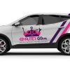 Branding on Vehicle