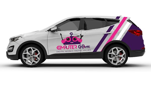 Branding on Vehicle