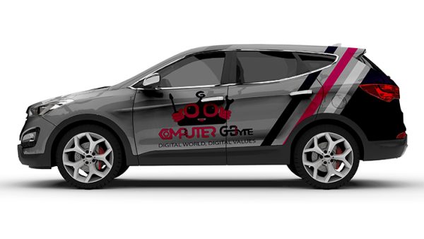 Branding on Vehicle