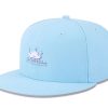 Blue Cap Logo Mockup by GraphicsFamily Print on Cap