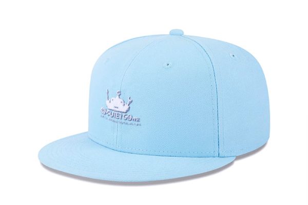 Blue Cap Logo Mockup by GraphicsFamily Print on Cap