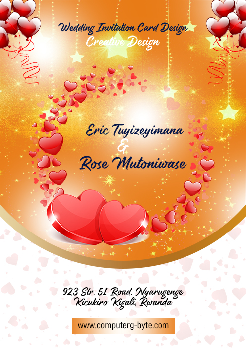 Creative Wedding Card PSD Template2 Wedding Invitation Card