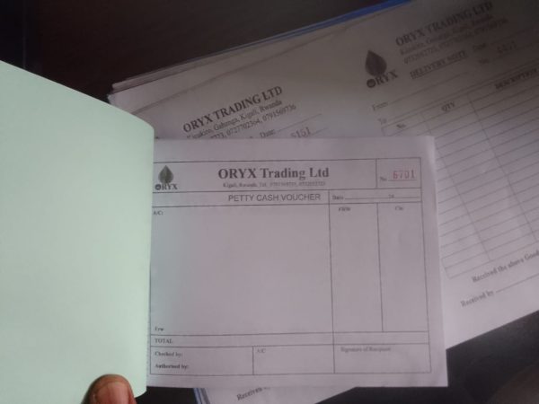 Webside (1) 2 colors Carbonless Note Books