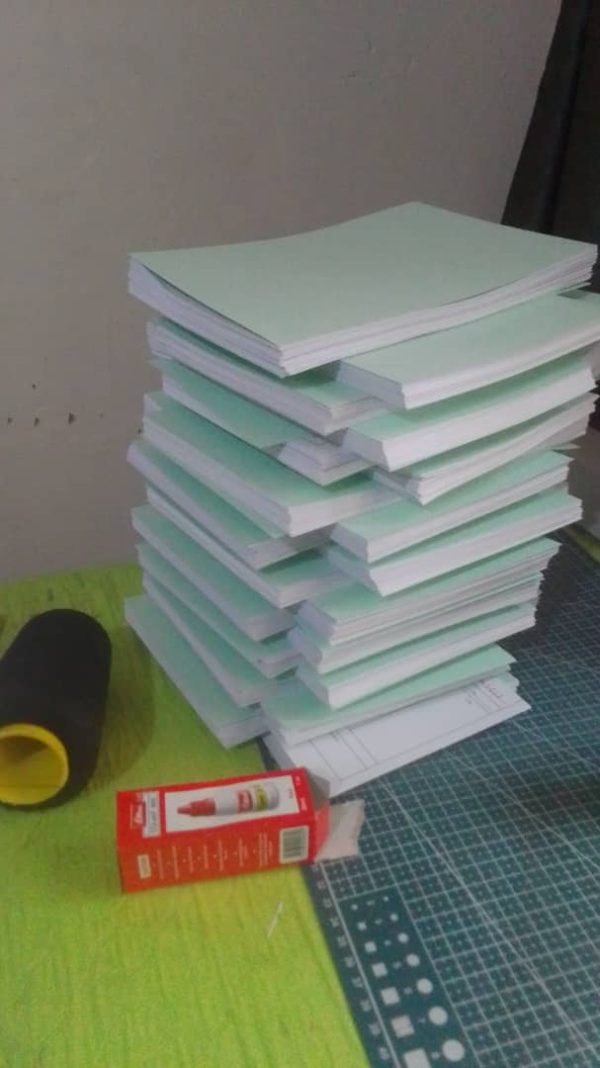 Webside (11) 2 colors Carbonless Note Books