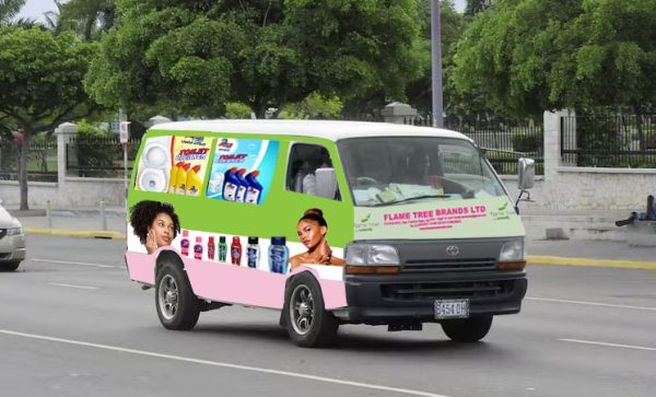 Branding on Vehicle