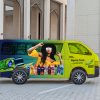 Branding on Vehicle