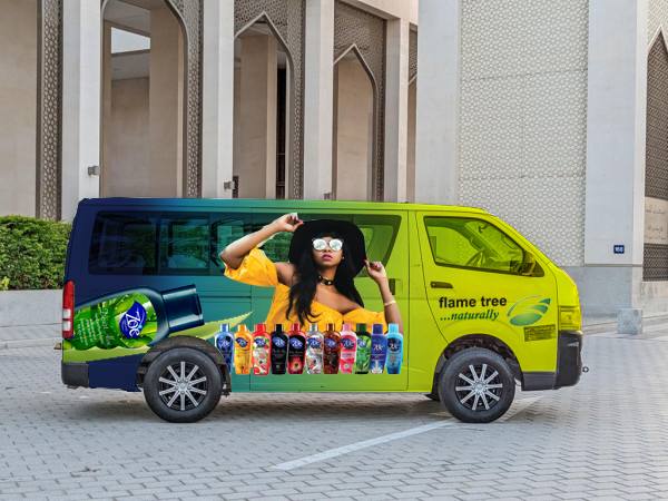 Branding on Vehicle