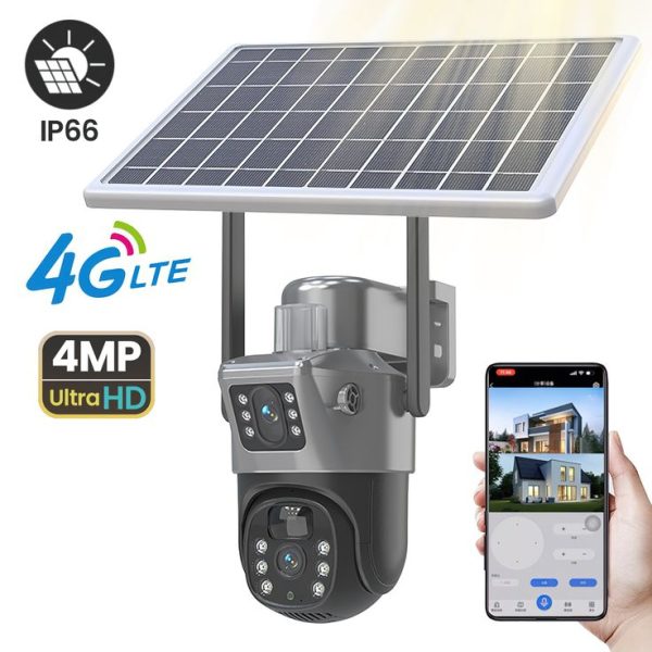 WIRELESS CAMERA WITH TWO CAMERA LOTACTION